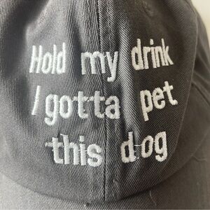 District Women’s Baseball Cap for Dog Lovers Gray